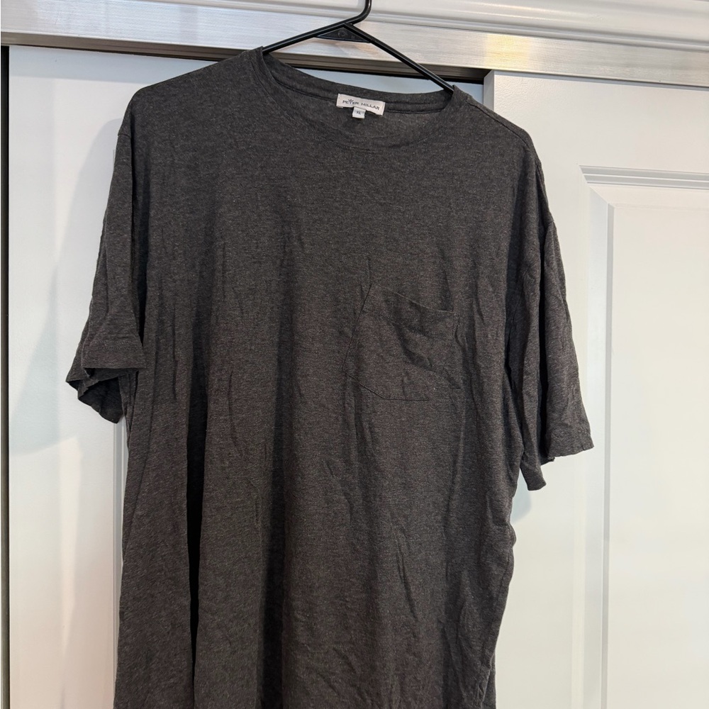 Peter Millar Charcoal Short Sleeve Tee